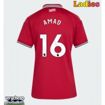 Manchester United Amad Diallo #16 Replica Home Shirt Ladies 2026-27 Short Sleeve